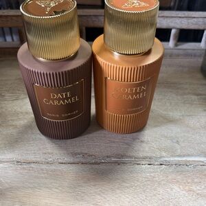 Paris corner Date Caramel and Molten Caramel full bottle testers 99% full